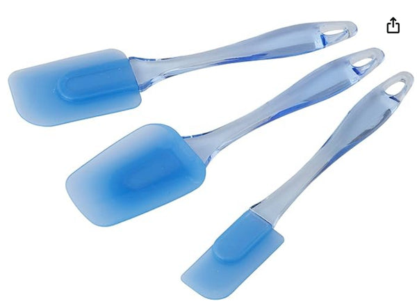 3pc Silicone Spatula Set