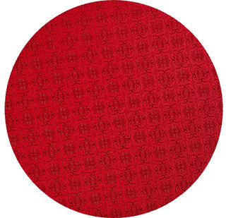 Buy red 10 inch Round and Square Cake and Dessert Boards